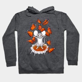 Mouse Butterflies Hoodie